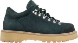 Diemme Cornaro suede low top sneakers Groen Heren