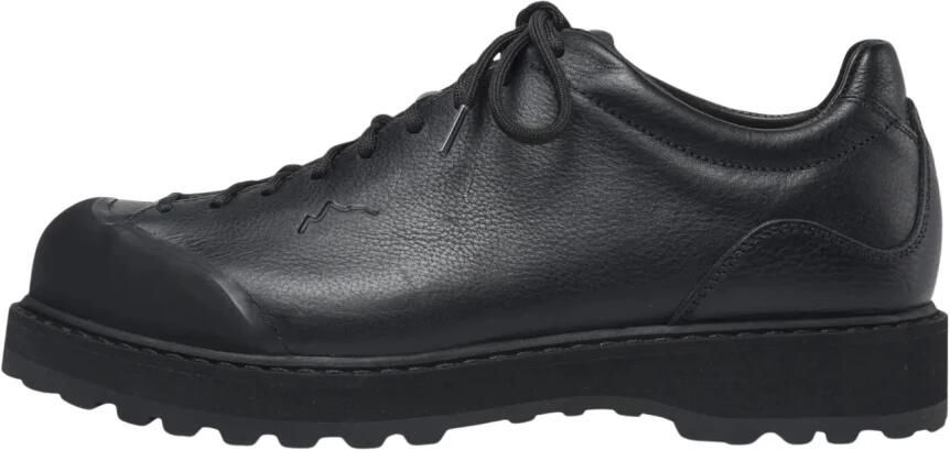 Diemme Lage Sneakers Leather Ampezzo Black Leather