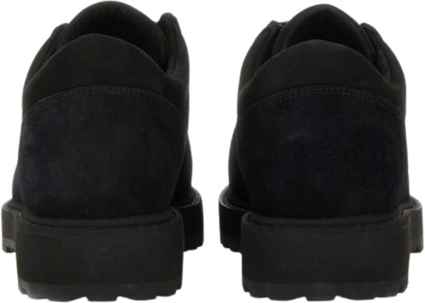 Diemme Zwarte Suède Low-Top Boots met Waterdichte Profielzool - Foto 2