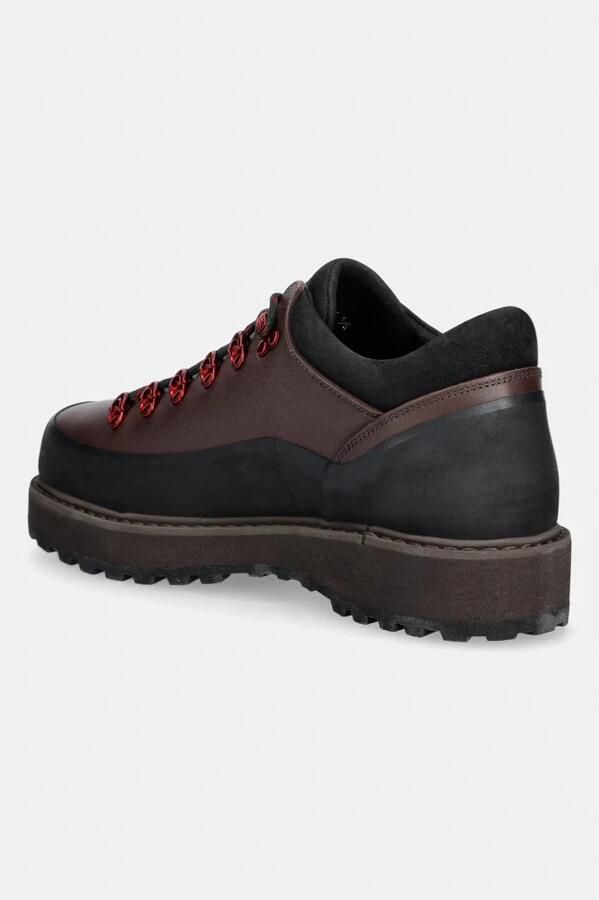 Diemme Bruin Leren Veterschoenen met Panelen - Foto 3