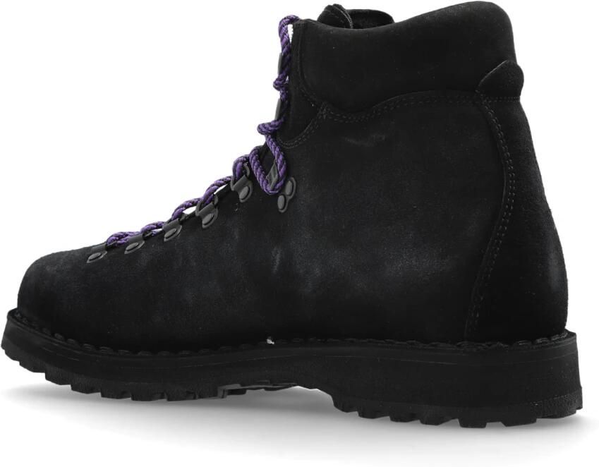Diemme Zwarte Suède Veterschoenen voor de Enkel Black Heren - Foto 2