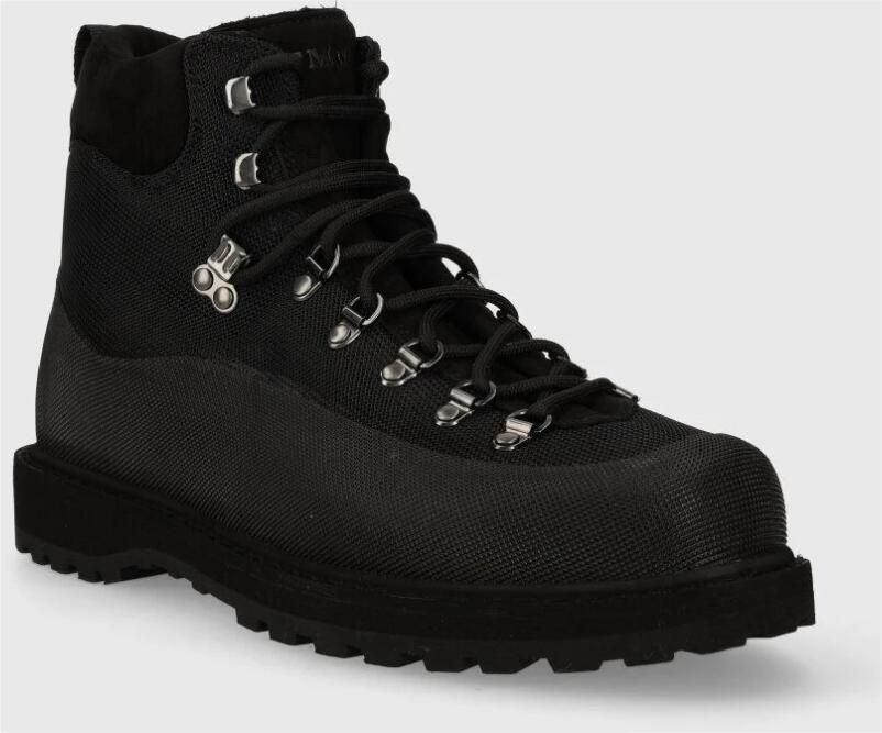 Diemme Sportieve Schoenen van Ruw Mohawk Leer Black Heren - Foto 4