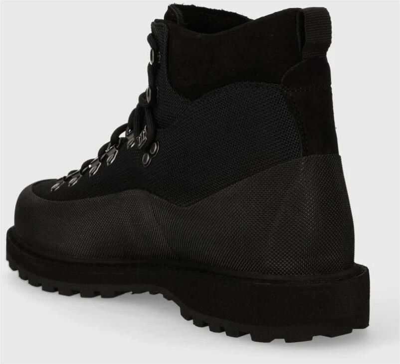 Diemme Sportieve Schoenen van Ruw Mohawk Leer Black Heren - Foto 2