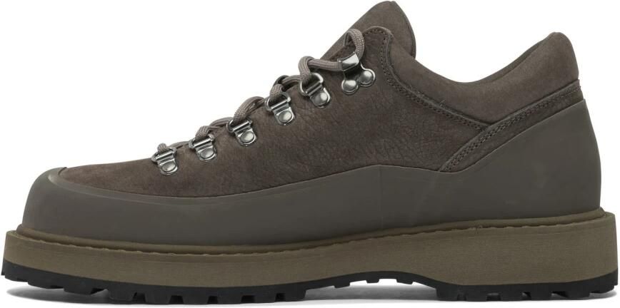 Diemme Stijlvolle Grijze Leren Enkellaarzen