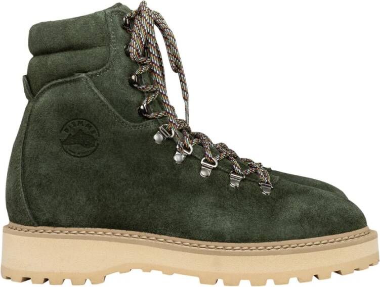 Diemme Leren Wandelschoenen Green Dames