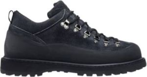 Diemme Roccia Basso low top sneakers in suede leather Zwart Heren