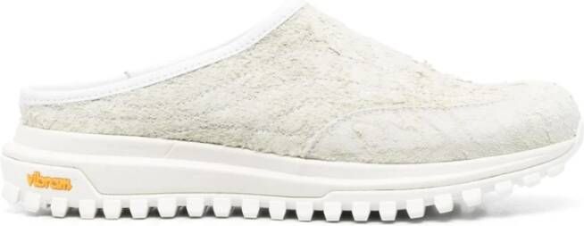 Diemme Witte Leren Sneakers Wit Heren