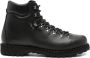 Diemme Zwarte Leren Veterschoenen - Thumbnail 1