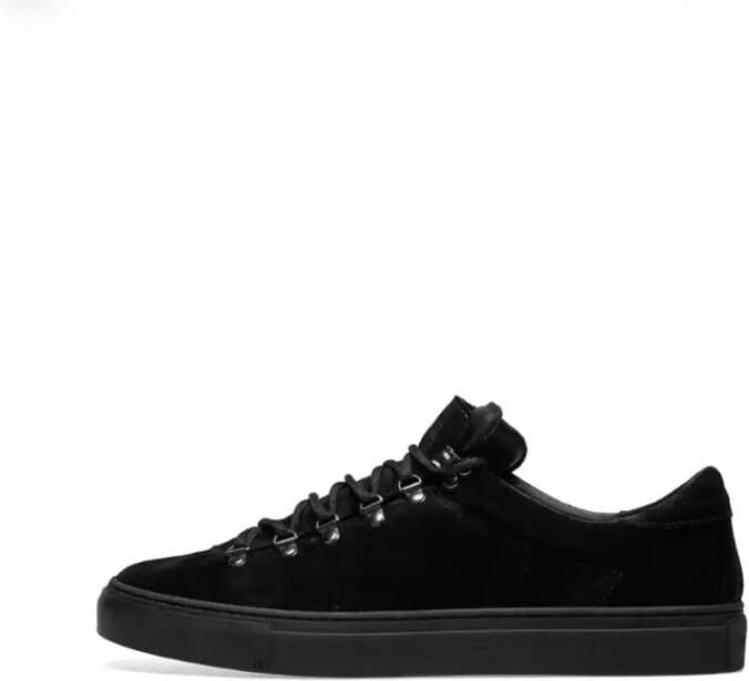 Diemme Zwarte Suède Bergsneaker