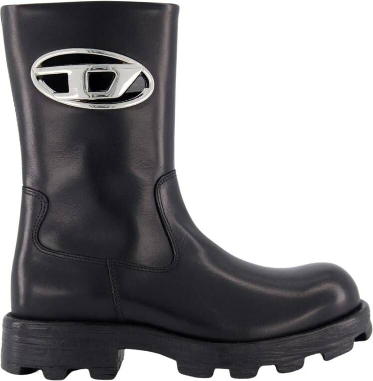 Diesel Biker Boot in zwart Hammer-stijl
