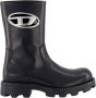 Diesel Biker Boot in zwart Hammer-stijl - Thumbnail 1
