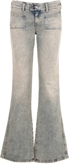 Diesel Blauwe Chia Bootcut Jeans