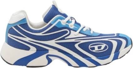 Diesel Blauwe Ovale Sneakers Lichtgewicht Comfortabel