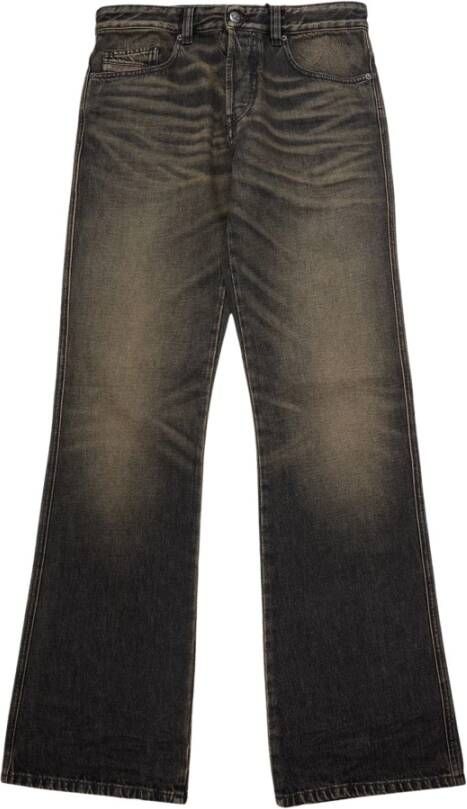Diesel Bootcut D-Buck Denim Nero Jeans