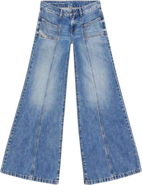 Diesel Bootcut Flare Jeans DNA Wash