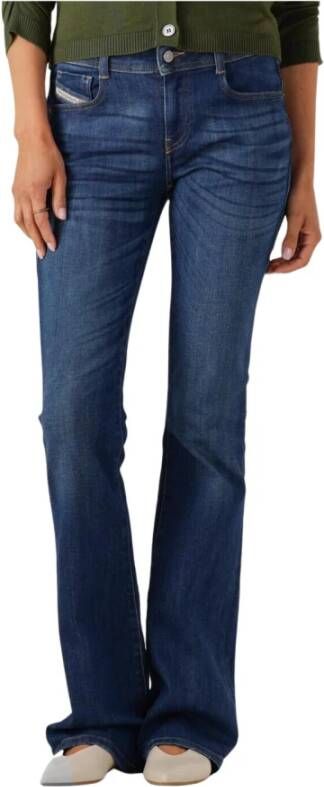 Diesel Bootcut Jeans 1969 D-ebbey Blauw