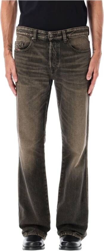 Diesel Bootcut Jeans Blauw Wassen Aw25