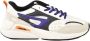 Diesel Witte Paarse Sneakers voor Vrouwen White Dames - Thumbnail 1
