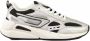 Diesel Casual Sneakers met Rubberen Zool White Dames - Thumbnail 3