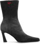 Diesel D-Allas Bt Ankle boot in washed denim Black Dames - Thumbnail 6