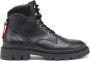 Diesel D-Troit BT Lace-up boots with tape tag Black Heren - Thumbnail 7