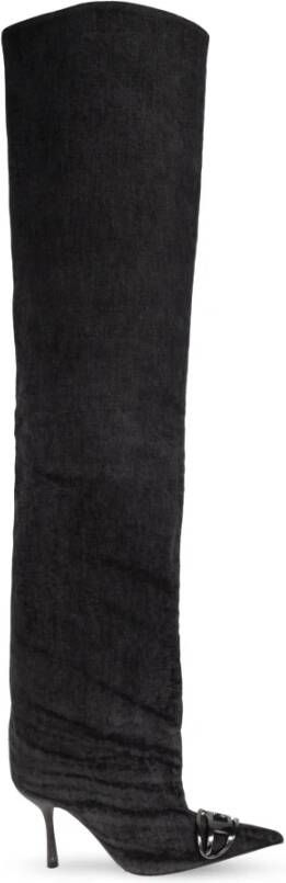 Diesel D-Venus denim laarzen