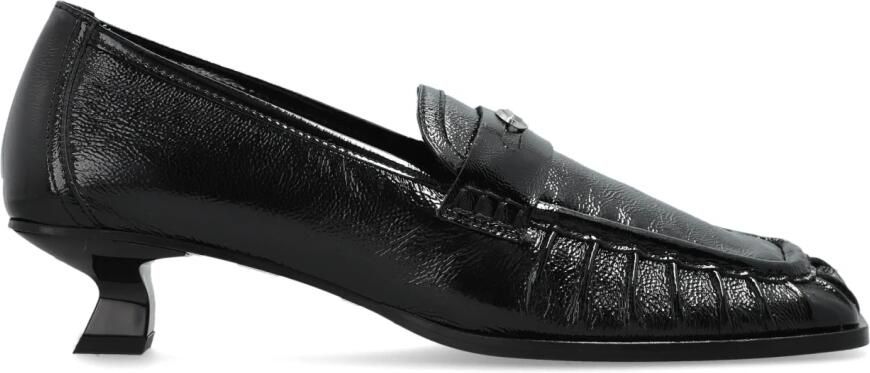 Diesel D-Amber Moc Heeled Pumps