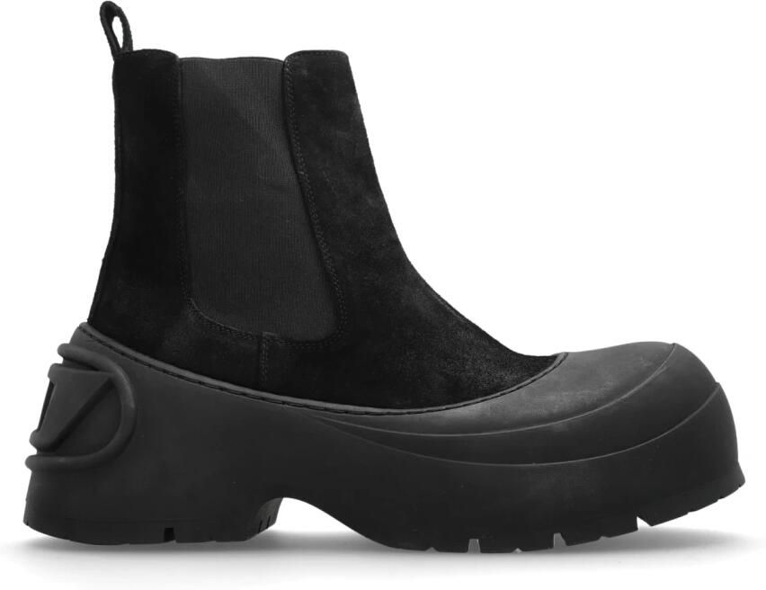 Diesel D-Donald Beatle Enkellaarsjes