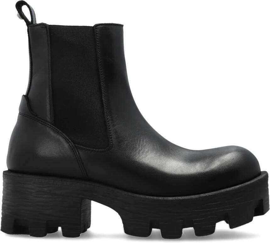 Diesel D-HAMMER Chelsea Laarzen met Plateau