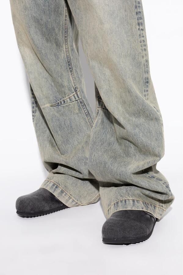 Diesel Denim Slip-On Schoenen met Logo Print - Foto 2