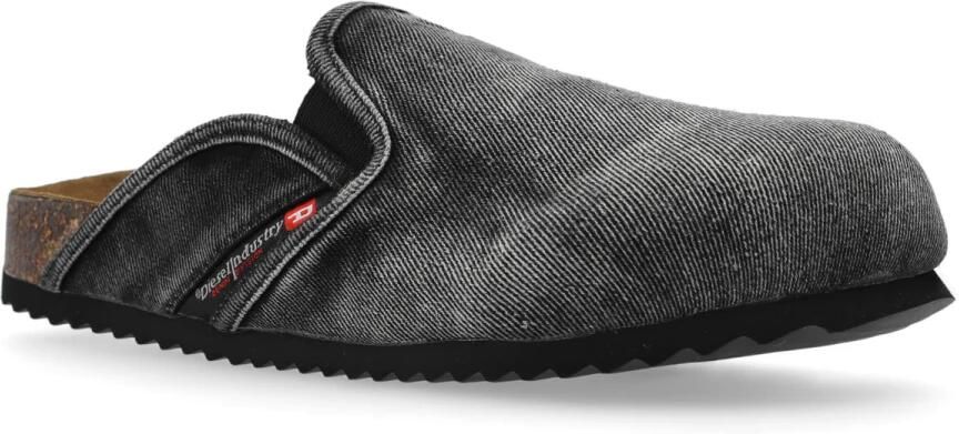 Diesel Denim Slip-On Schoenen met Logo Print - Foto 4