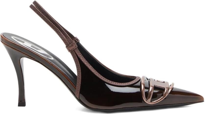 Diesel Flat shoes Purple