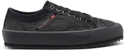 Diesel S Principia Low sneaker met leren details
