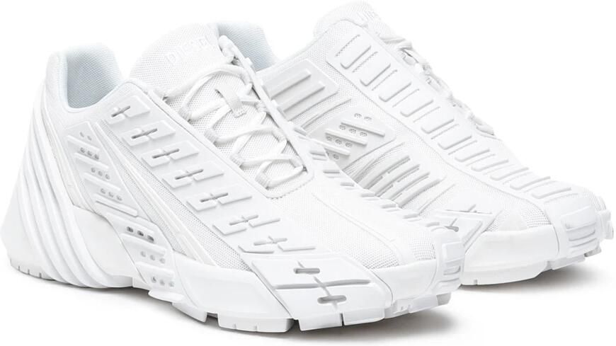 Diesel S-Prototype Low Sneakers in mesh and rubber White Heren - Foto 3