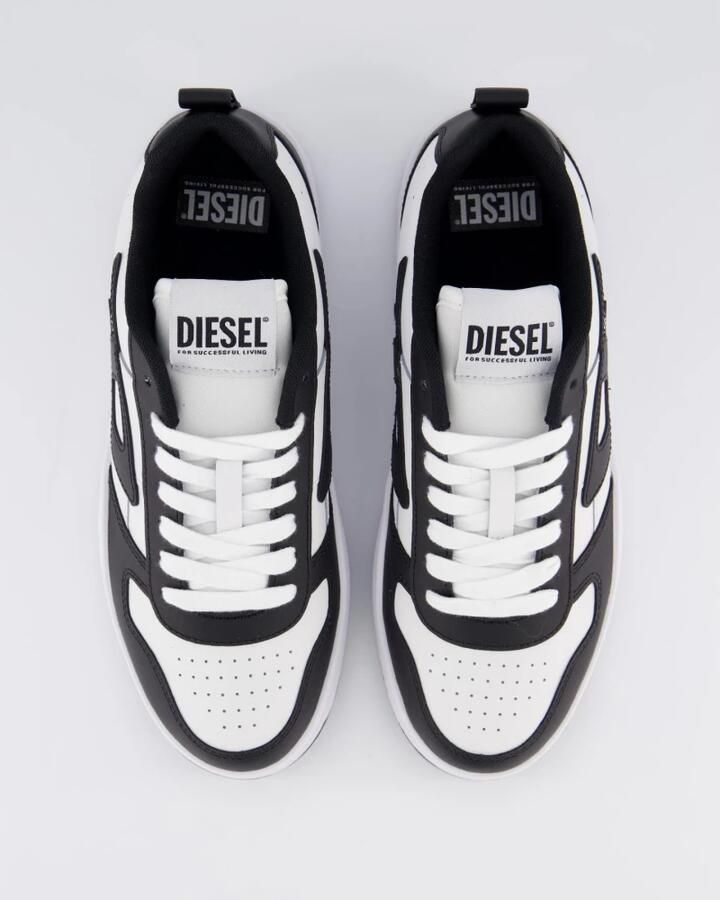 Diesel S-Ukiyo V2 Low-top sneakers with D branding White Heren - Foto 3