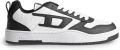 Diesel S-Ukiyo V2 Low-top sneakers with D branding White Heren - Zwart