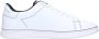 Diesel Witte Leren Sneakers met Gekleurd Patroon White - Thumbnail 4