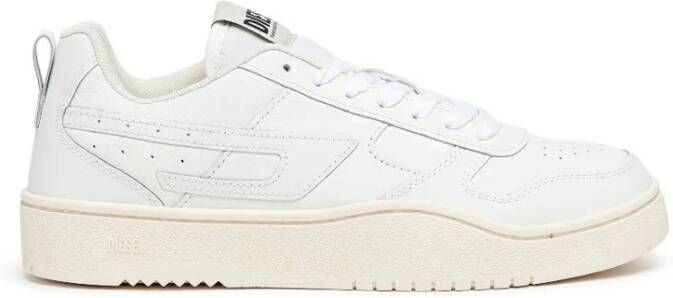 Diesel S-Ukiyo V2 Low Lage sneakers van leer White Heren