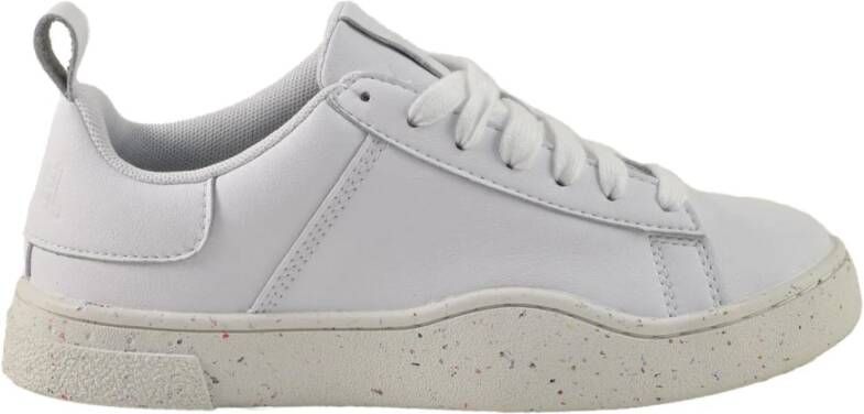 Diesel Leren Rubberen Zool Sneakers