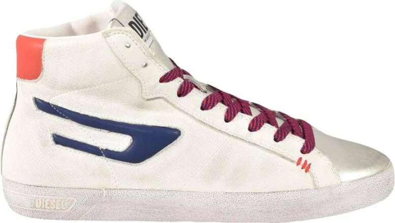 Diesel Leren Sneakers met Rubberen Zool