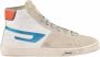 Diesel Leren Sneakers met Rubberen Zool Multicolor Heren - Thumbnail 7
