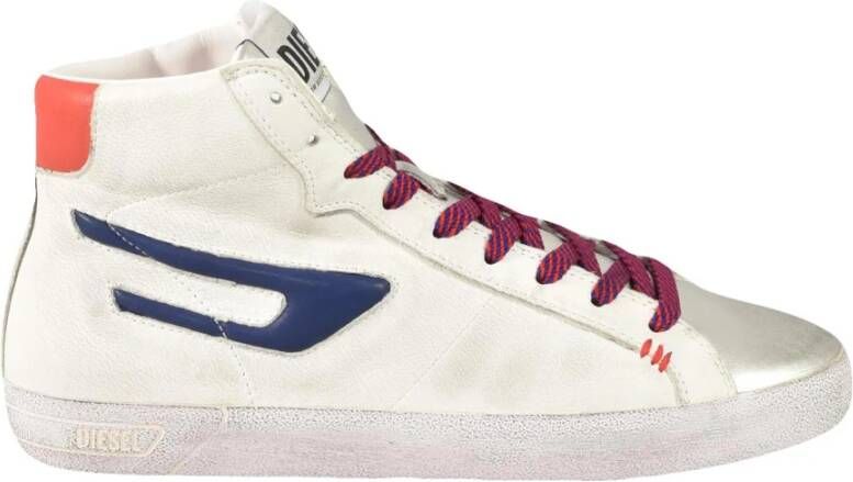Diesel Leren Sneakers Rubberen Zool