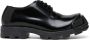 Diesel Zwarte Veterschoenen met Logo van Leer Black Heren - Thumbnail 4