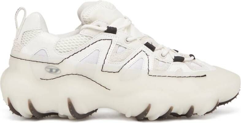 Diesel Lage S-Prototype P1 Sneakers Ivoorwit White Heren