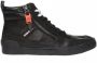 Diesel ‘S Dvelows’ high top schoenen Zwart Heren - Thumbnail 4