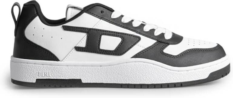 Diesel S-Ukiyo V2 Low-top sneakers with D branding White Heren - Foto 8