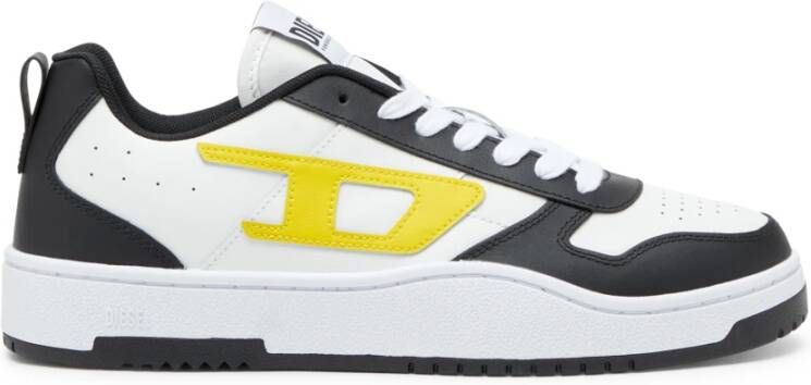 Diesel S-Ukiyo V2 Low-top sneakers in leather and nylon Multicolor Heren
