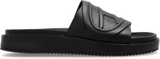 Diesel Sa-Slide D Oval slides Black Dames