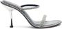 Diesel Sandalen van denim met kristallen - Thumbnail 1
