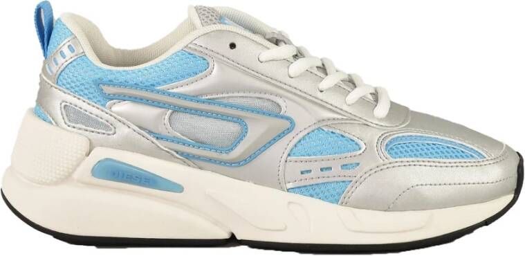 Diesel Casual Sneakers met Rubberen Zool Gray Dames